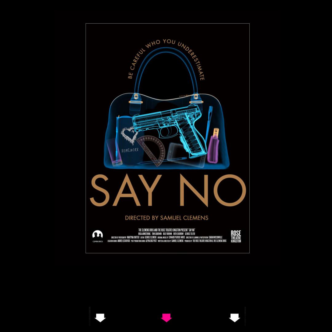 say no