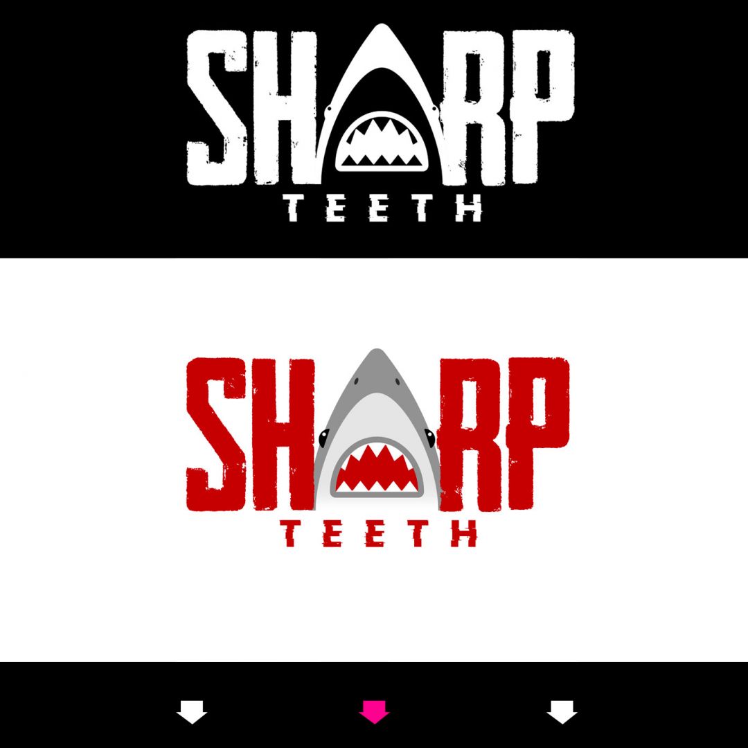 Sharp Teeth branding